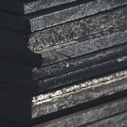 pile of toxic artificial stone