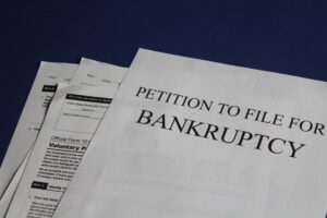 papers to petition to file for bankruptcy