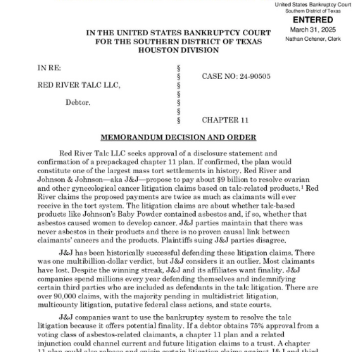 Memorandum Decision and Order
