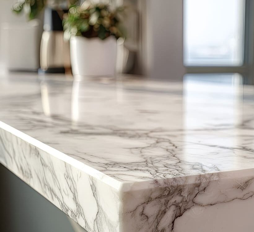 Stone countertop finished product